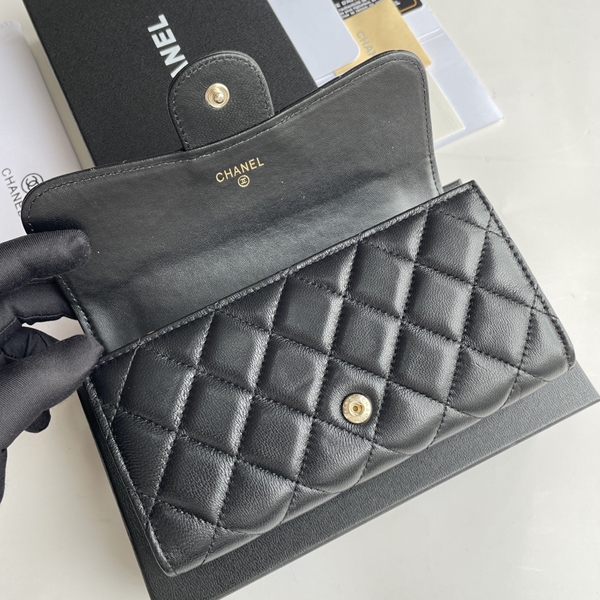 コピーシャネル激安財布角部分ディテール